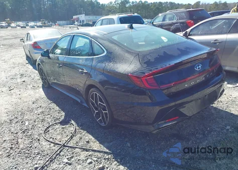 2021 Hyundai Sonata N Line из США, поврежденный, VIN 5NPEK4JC4MH130811